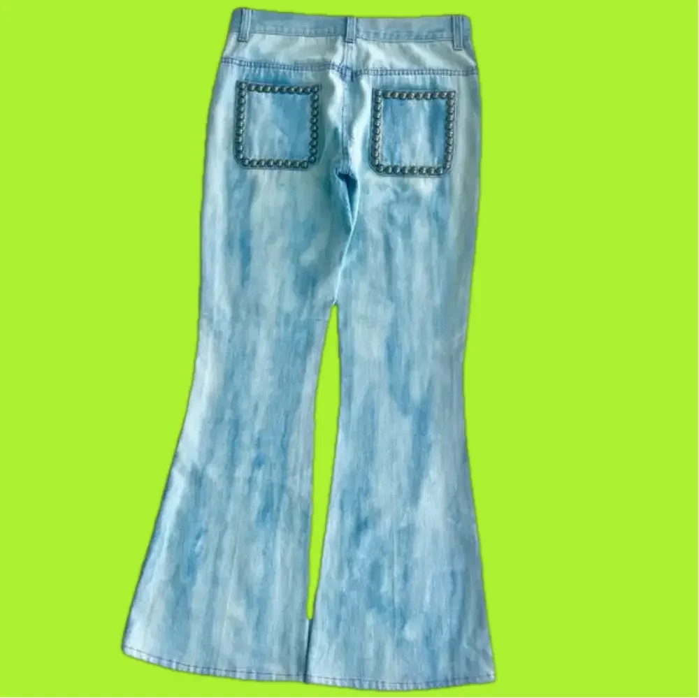 STUDDED GUCCI JEANS SZ 24 NWT - Picture 6 of 14